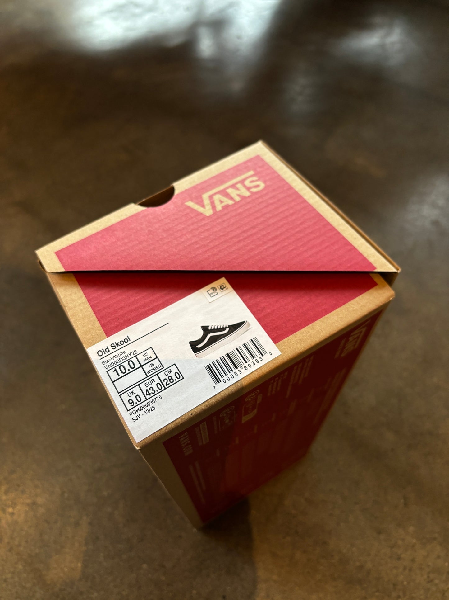 VANS Old Skool オールドスクール BLK/WHT