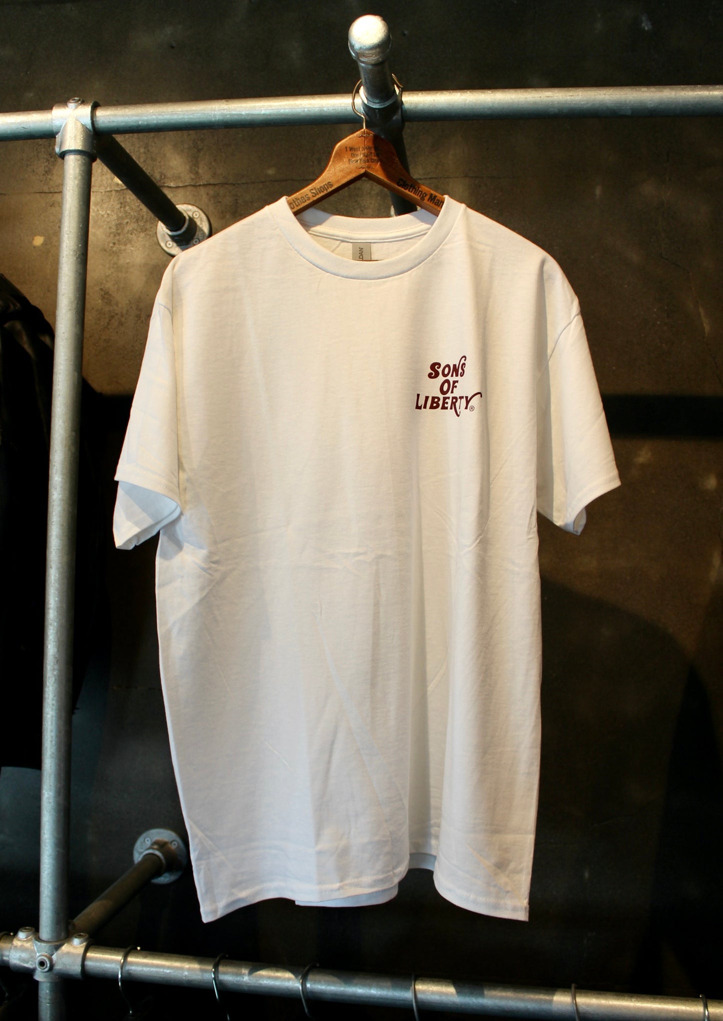 【Back Print T WHITE】SOL SST-01WHT