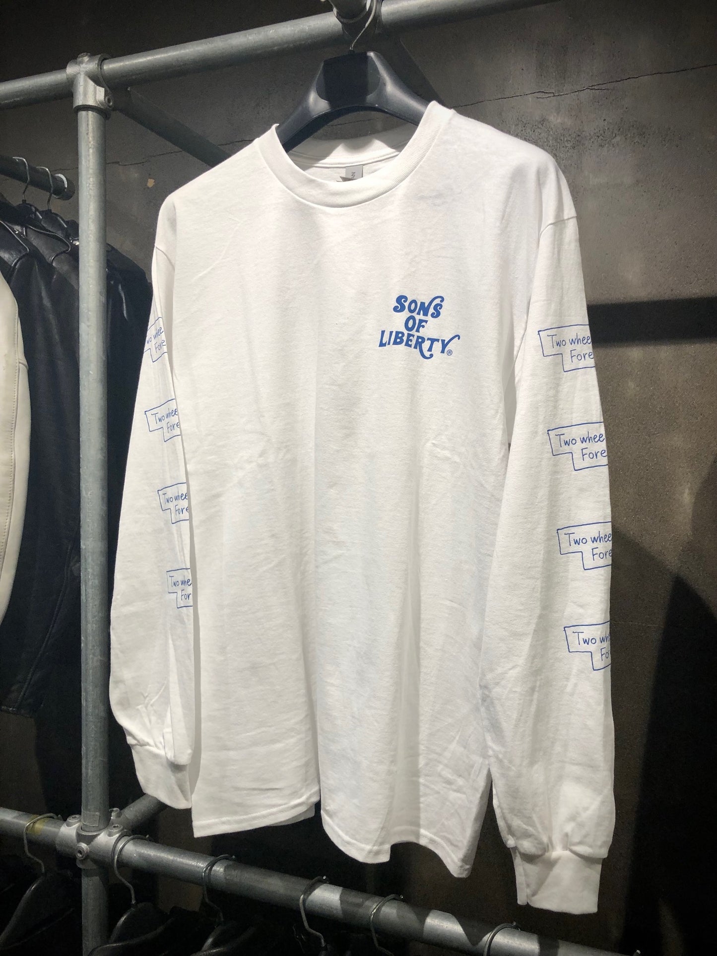 【Long Sleeve T  WHITE】SOL LST-01WT