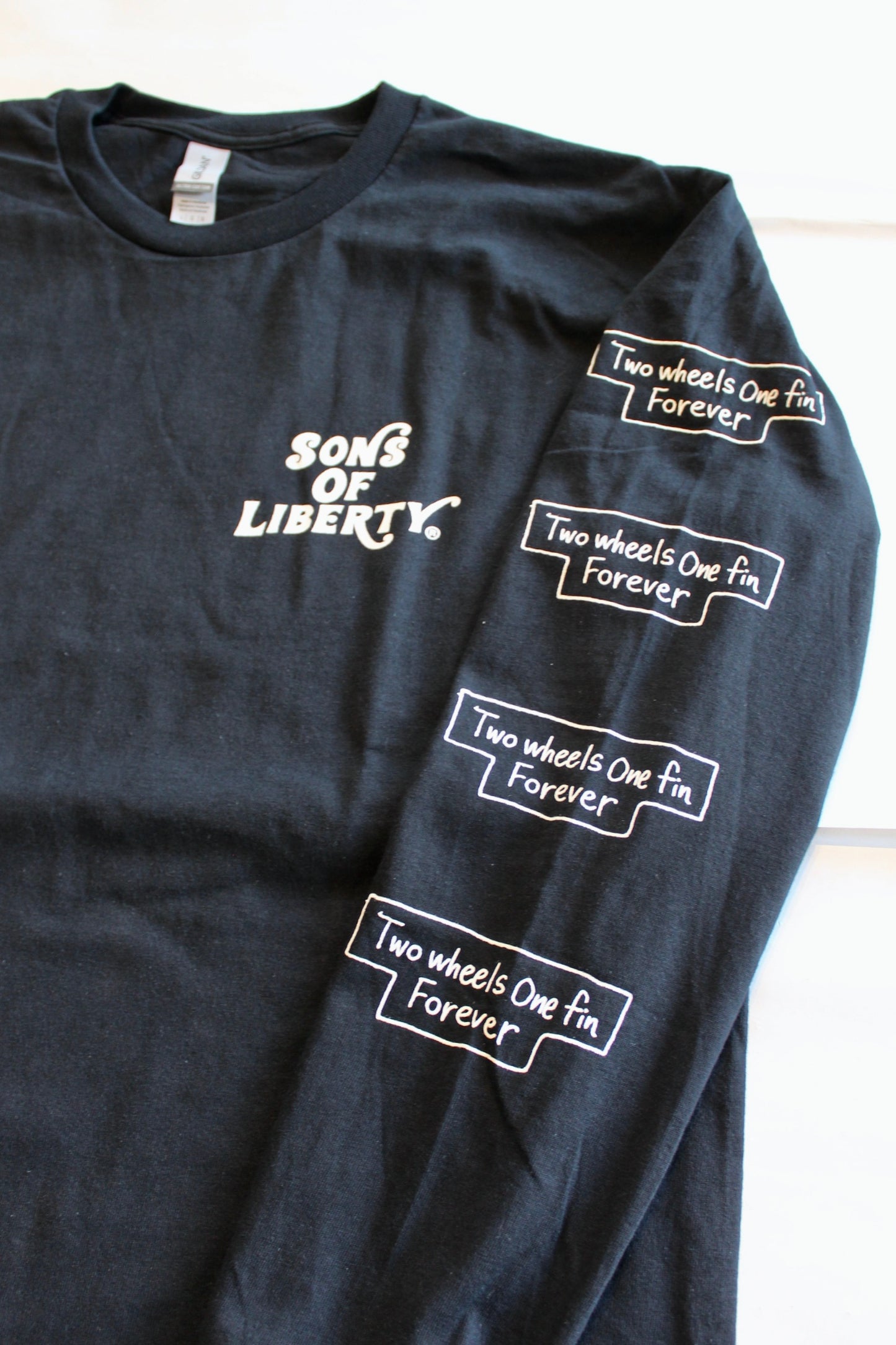 【Long Sleeve T BLACK】SOL LST-01BK