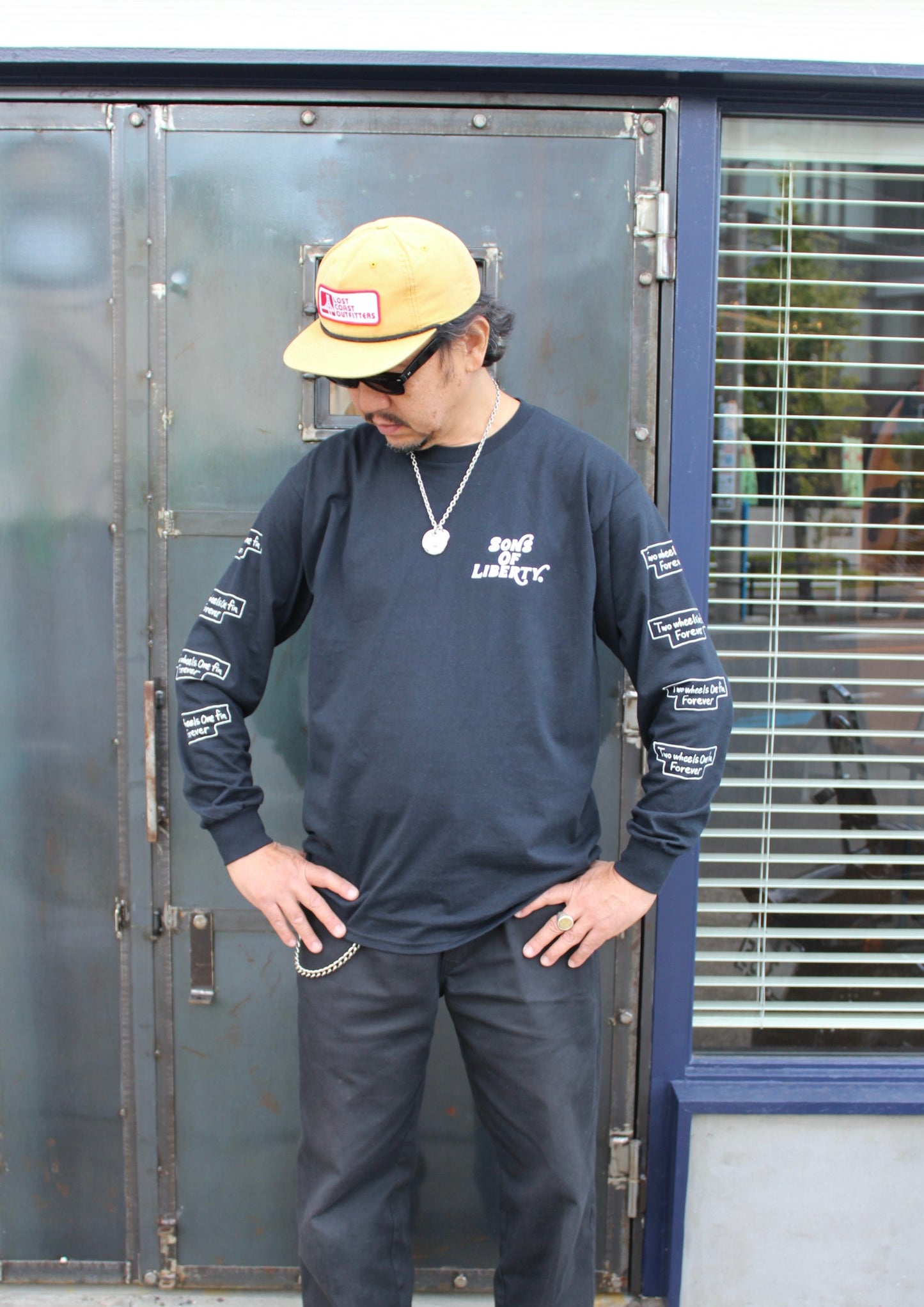 【Long Sleeve T BLACK】SOL LST-01BK