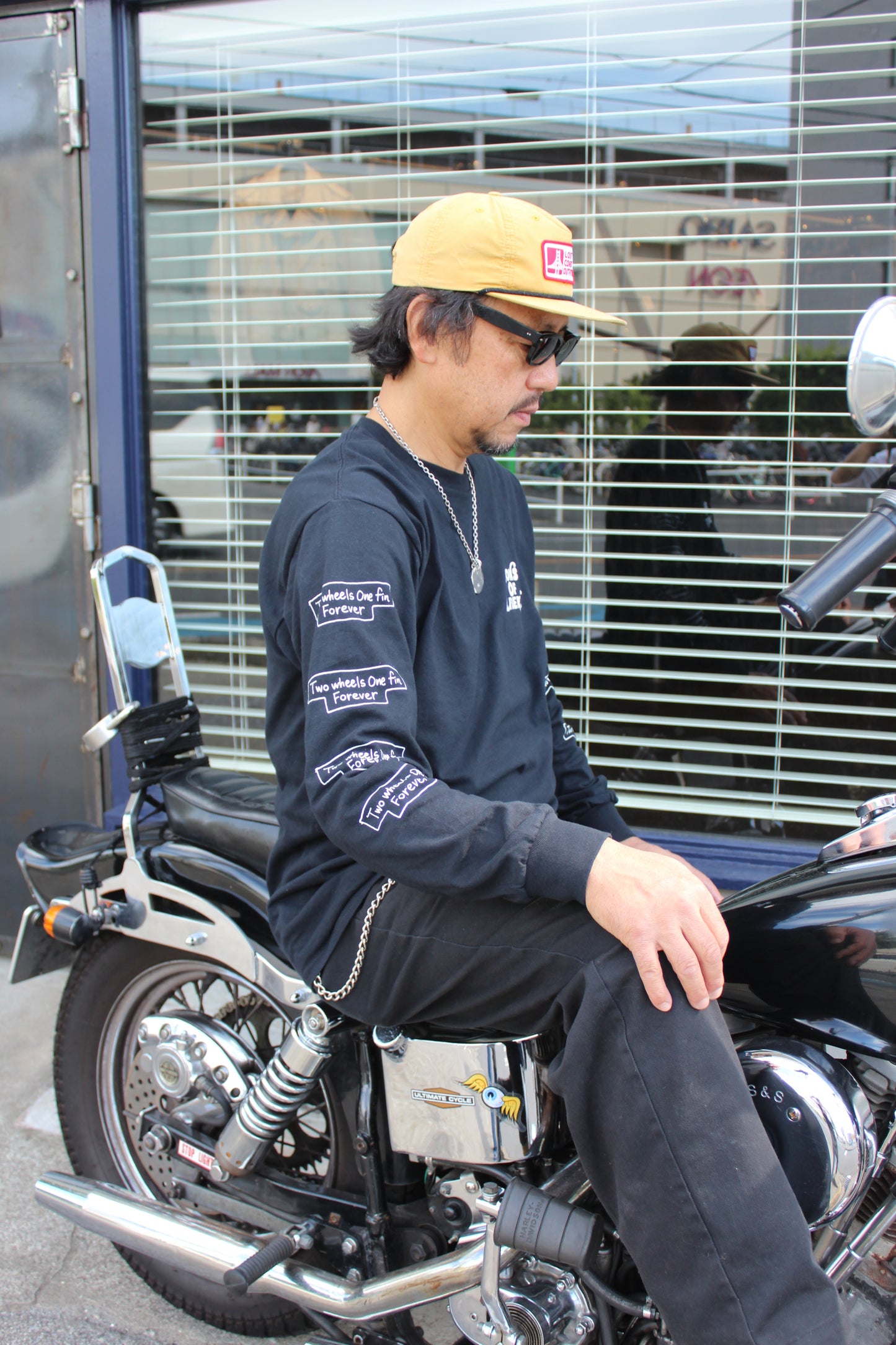 【Long Sleeve T BLACK】SOL LST-01BK