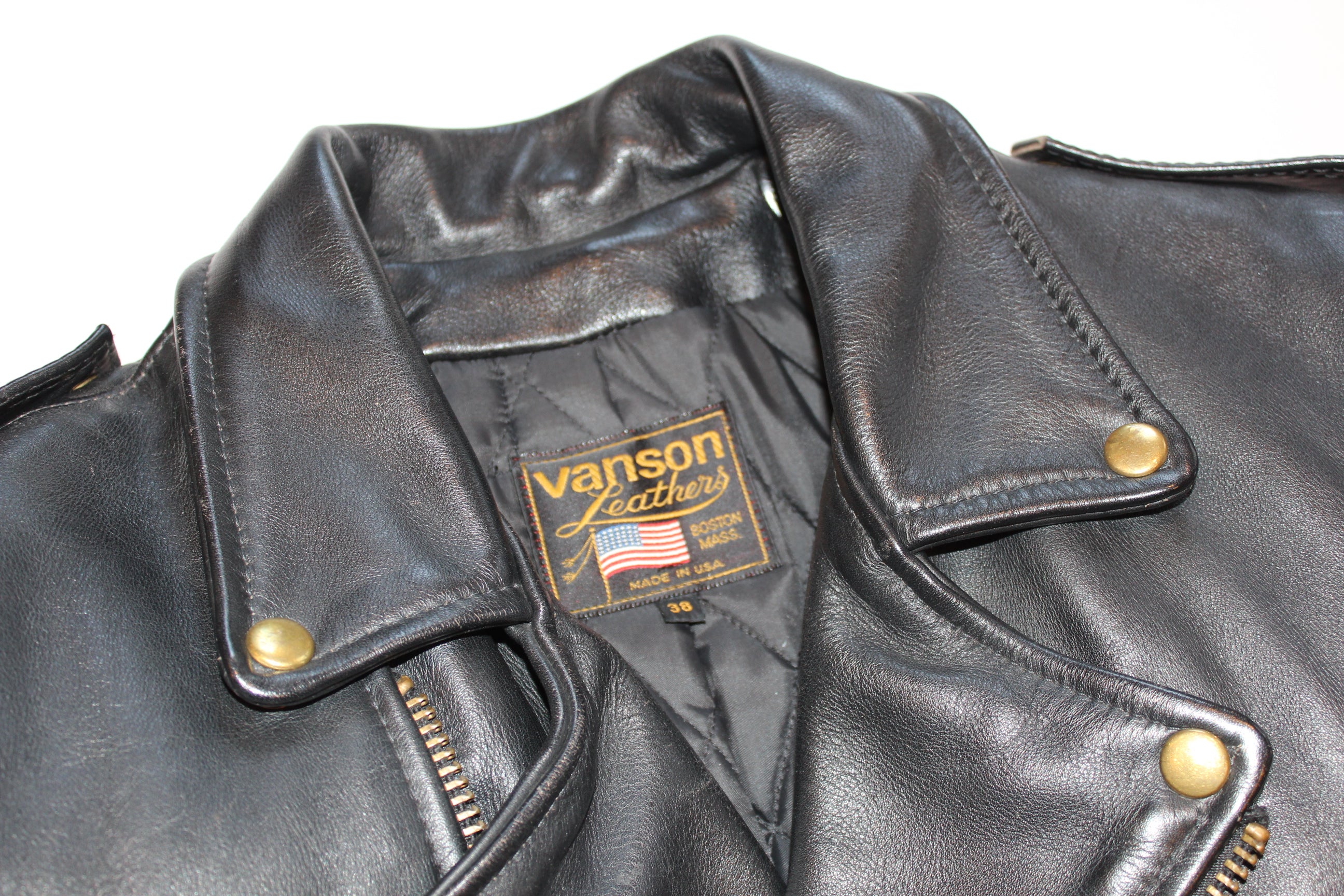 【Vanson / C2 / 38 / 80's】美品 SONS OF LIBERTY V-7